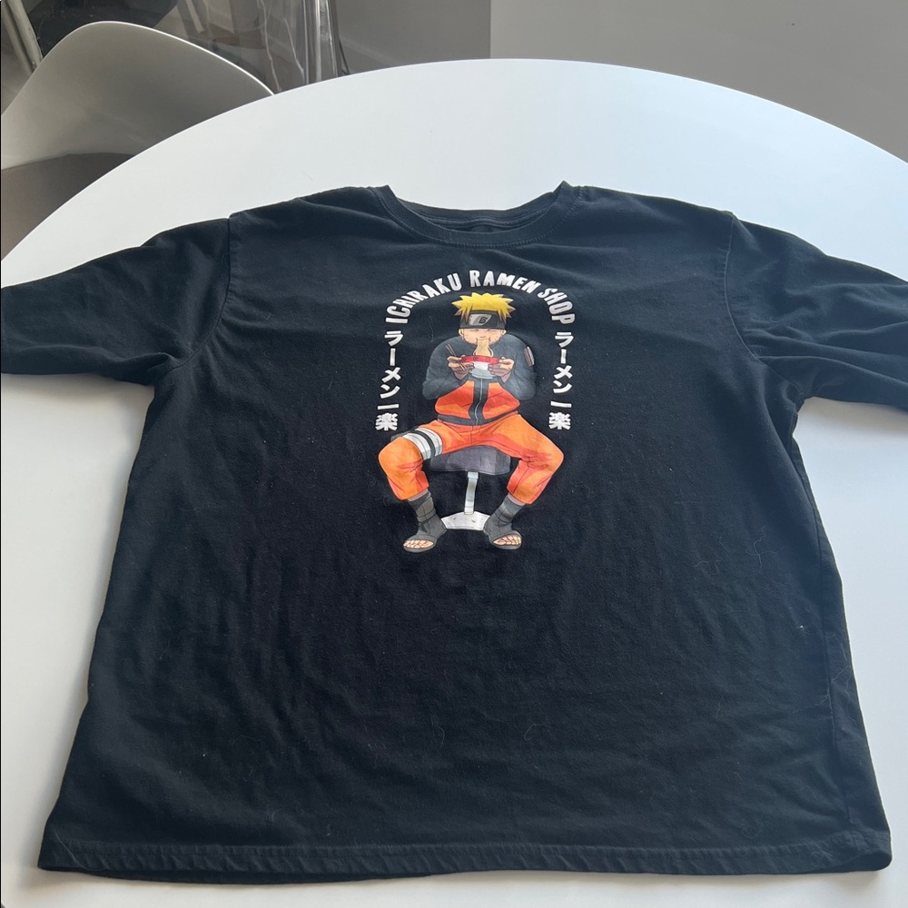 Black Graphic Short Sleeve Tee